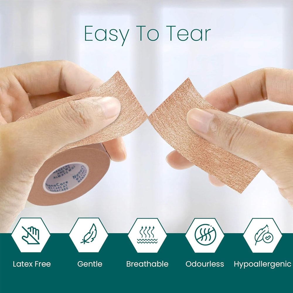 Nose Tape For Rhinoplasty Shaping Breathable Micropore Tape For Sensitive Skin 4