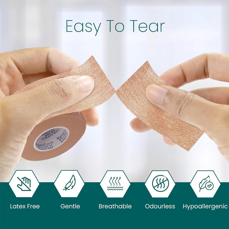 Nose Tape For Rhinoplasty Shaping Breathable Micropore Tape For Sensitive Skin 4