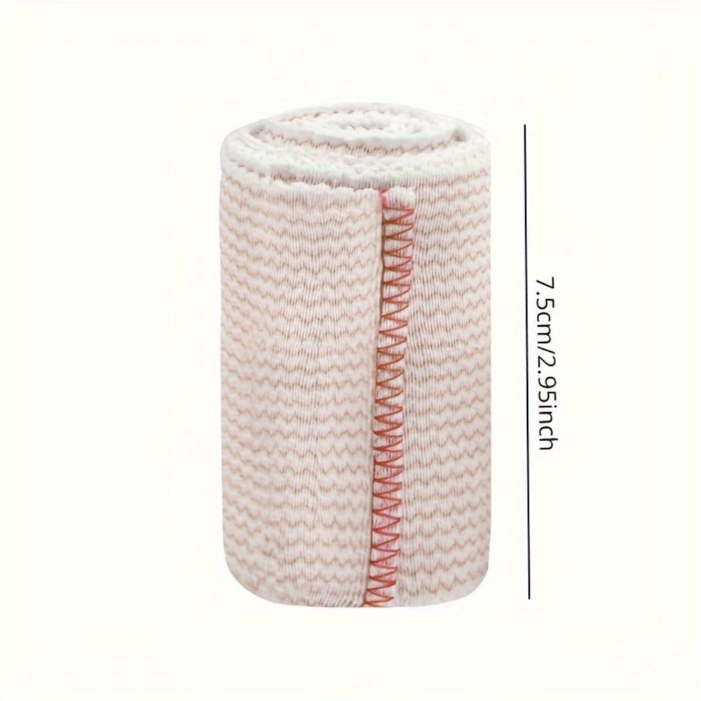 Latex Free Elastic Bandage Wrap With Touch Closure For Injury Compression Support 3