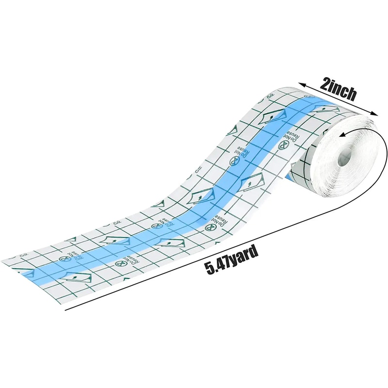 Waterproof Transparent Bandage Roll for Tattoo Aftercare and Wound Dressing