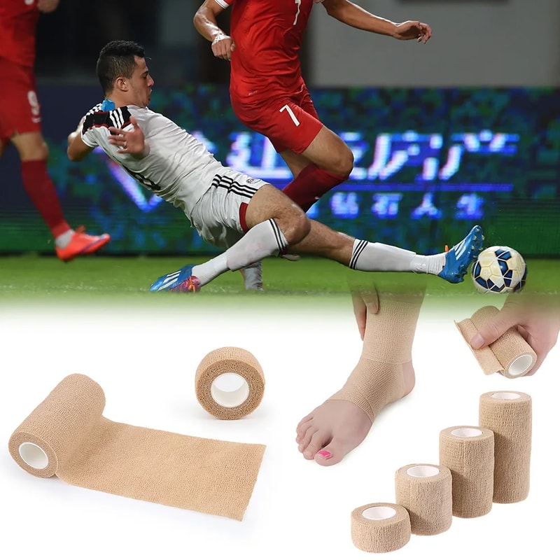 Self Adhesive Bandage Wrap For Sports Finger Wrist And Ankle Support 3