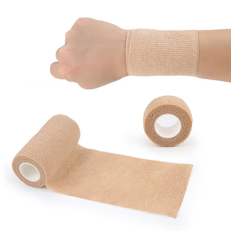 Self Adhesive Bandage Wrap For Sports Finger Wrist And Ankle Support 4