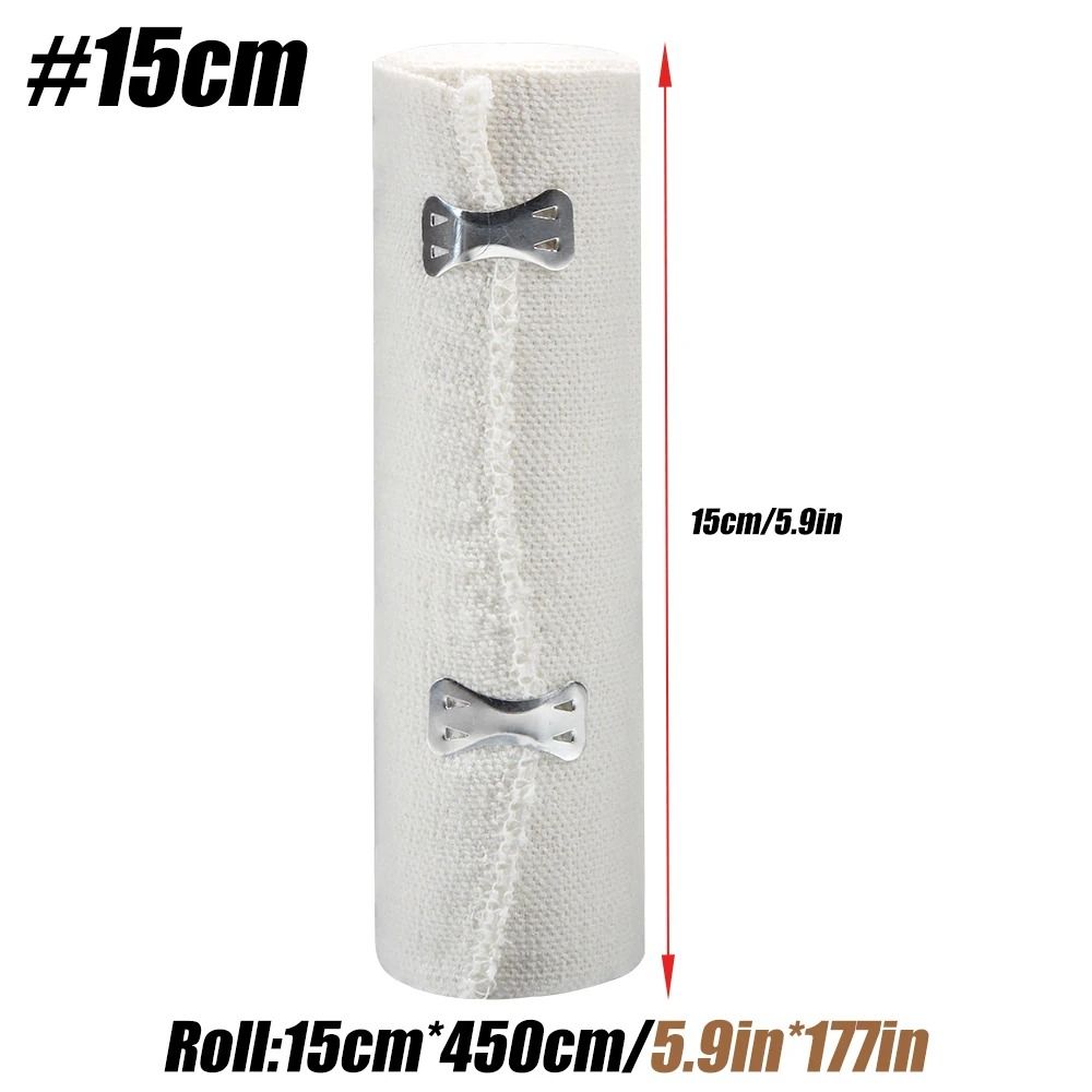 Skin Color Elastic Compression Bandage Breathable Cotton Sports Wrap 8