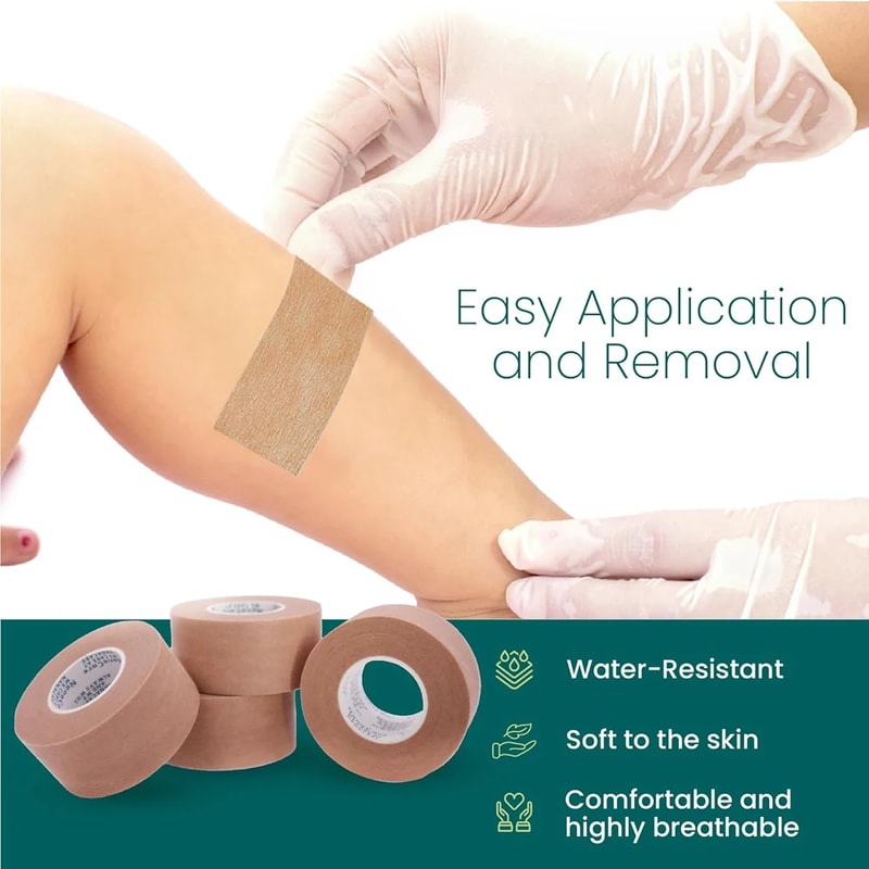 Micropore Tape Breathable Latex Free Surgical Paper Tape 1