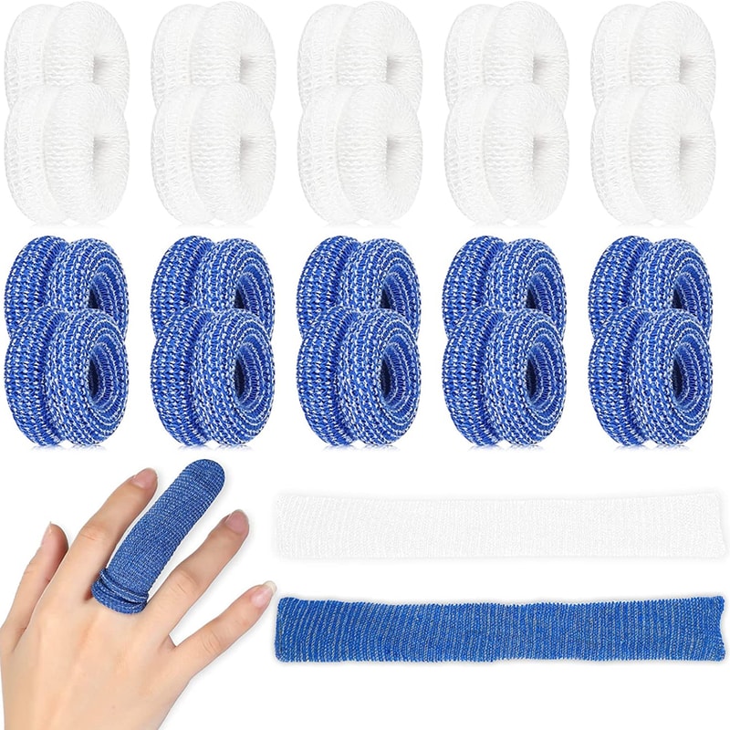 Tubular Finger Bandage Roll For Finger Swelling And Wound Dressing 2