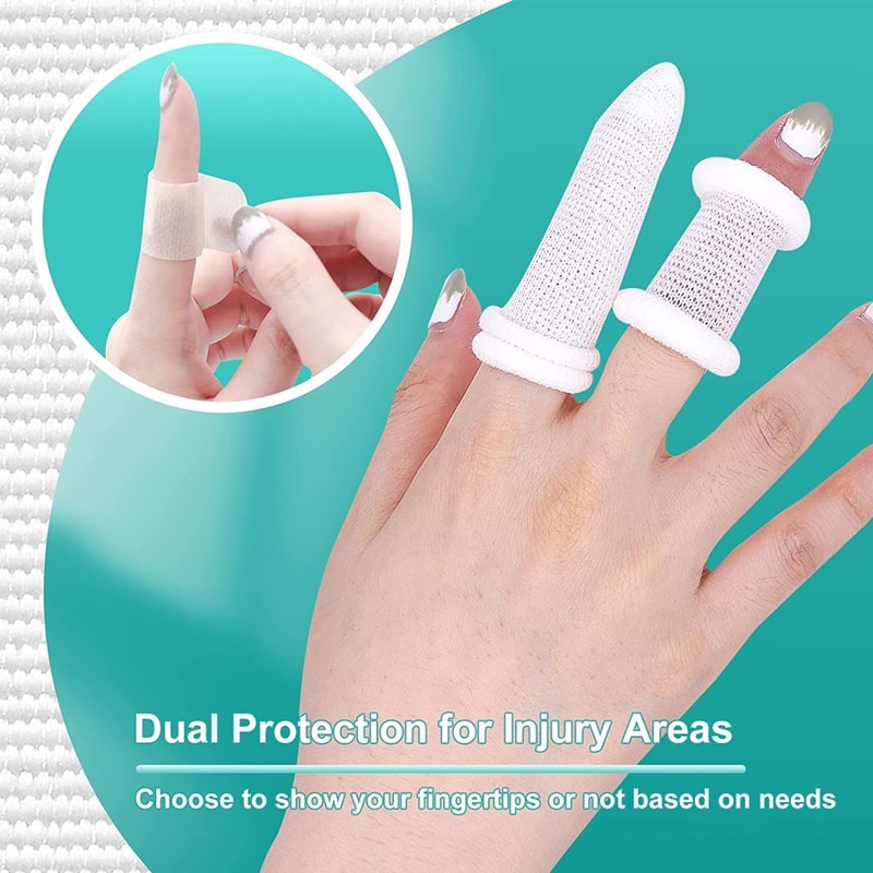 Tubular Finger Bandage Roll For Finger Swelling And Wound Dressing 4