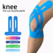 Pre Cut Kinesiology Knee Support Tape For Sports And Running 0