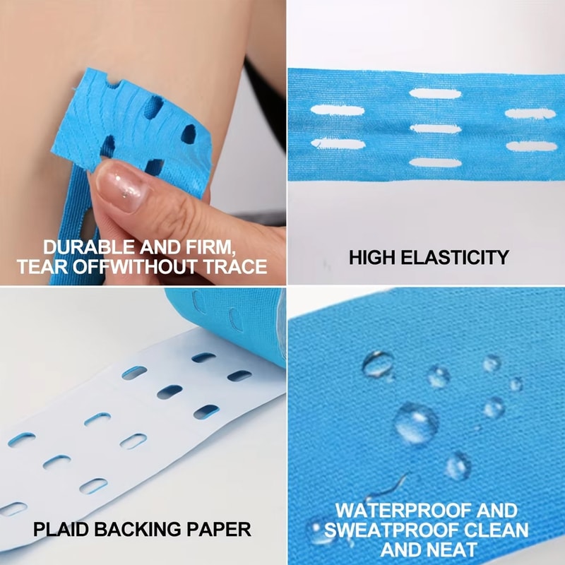 Perforated Kinesiology Tape Roll For Knee Ankle Shoulder Joint Support 1