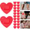 Red Heart Shaped Bandages Pack Waterproof Adhesive First Aid Strips