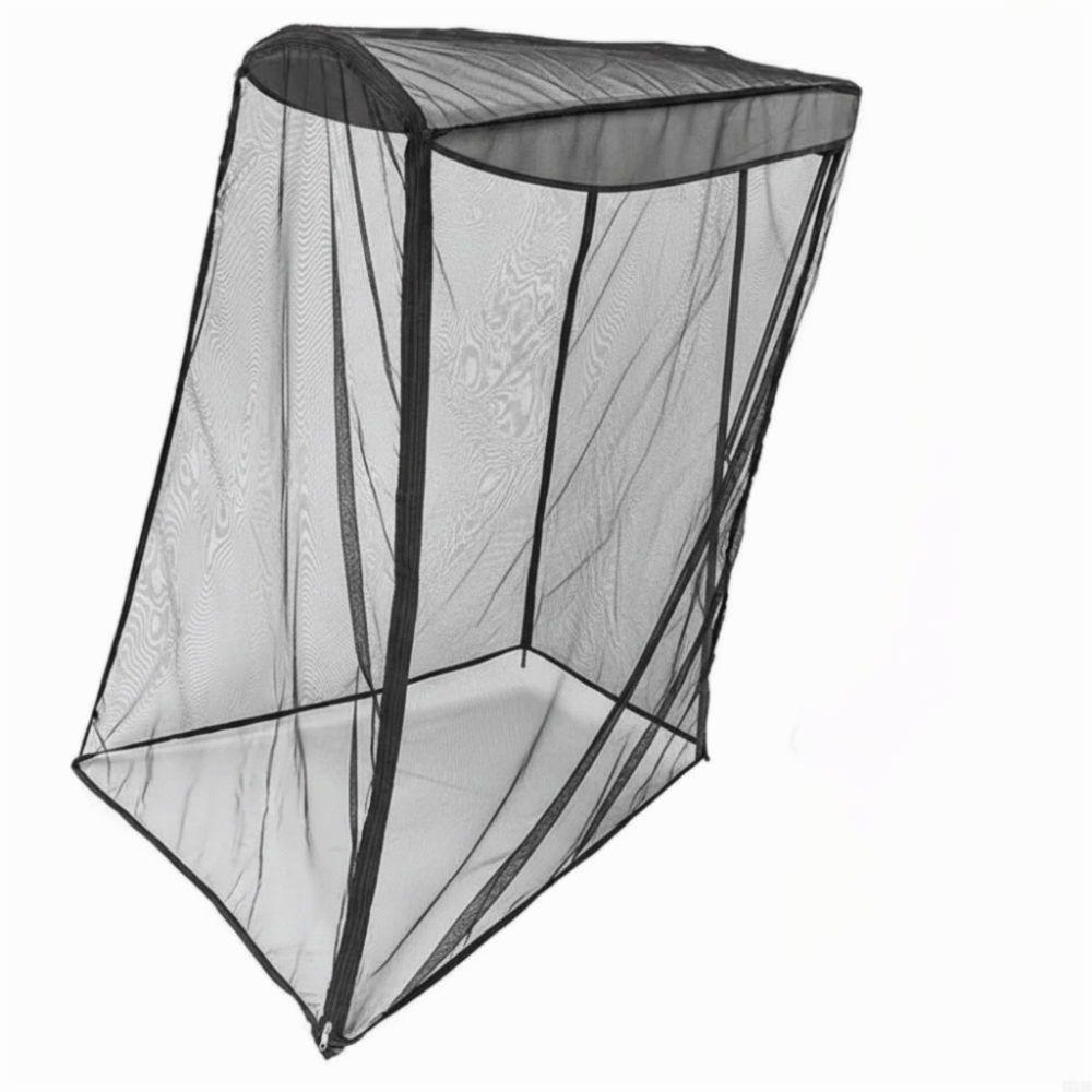 Compact Portable Mosquito Net Tent With Zipper For Camping Fishing And Travel 6