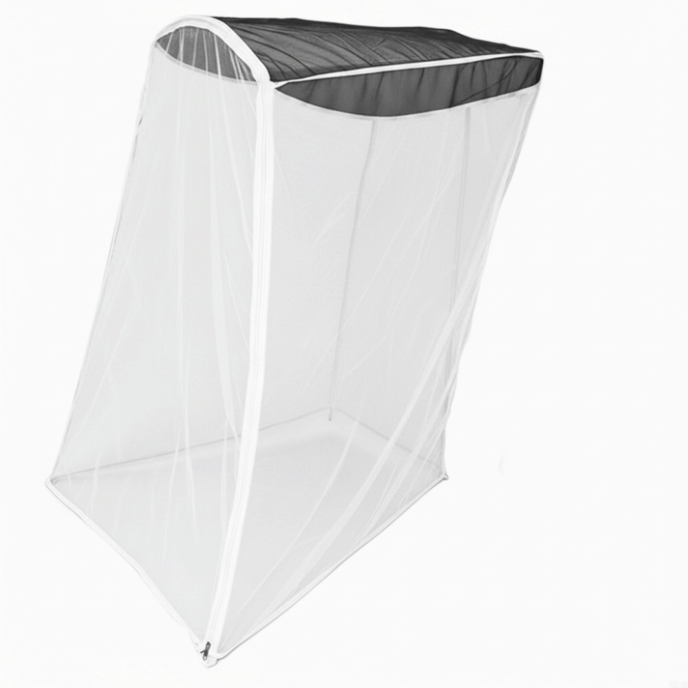 Compact Portable Mosquito Net Tent With Zipper For Camping Fishing And Travel 8