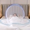 No Assembly Portable Mosquito Net For Single Bed Travel And Summer Sleep Protection 4