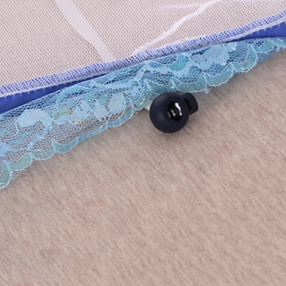 No Assembly Portable Mosquito Net For Single Bed Travel And Summer Sleep Protection 5