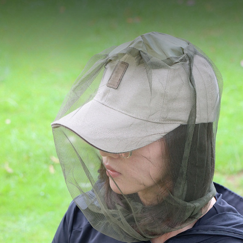 Mosquito Net Hat For Fishing Camping Bug And Sun Protection 1