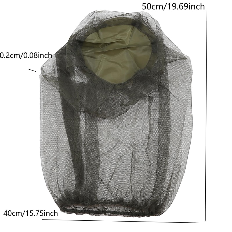 Mosquito Net Hat For Fishing Camping Bug And Sun Protection 5