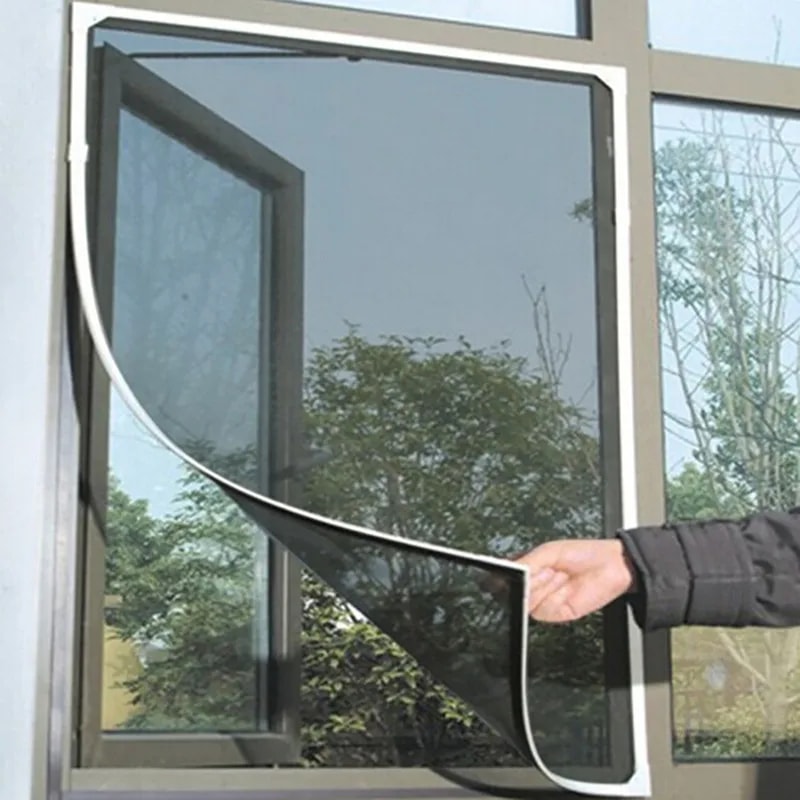 Self Adhesive Window Screen Mosquito Mesh for Doors and Windows
