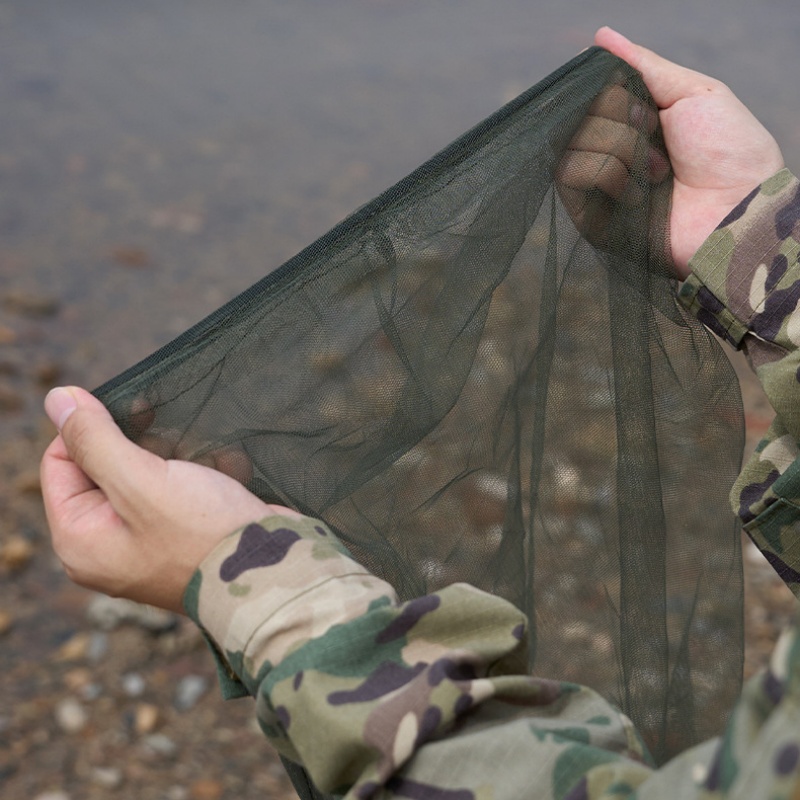 Mosquito Head Net Breathable Full Face Bug Net Hat For Camping Fishing And Travel 3