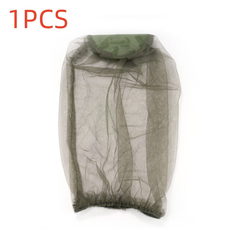 Mosquito Head Net Breathable Full Face Bug Net Hat For Camping Fishing And Travel 6