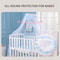 Foldable Baby Mosquito Net Crib Canopy For Safe Summer Sleep 1