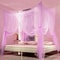 Four Door Mosquito Net For Bed White Canopy For Insect Protection 6