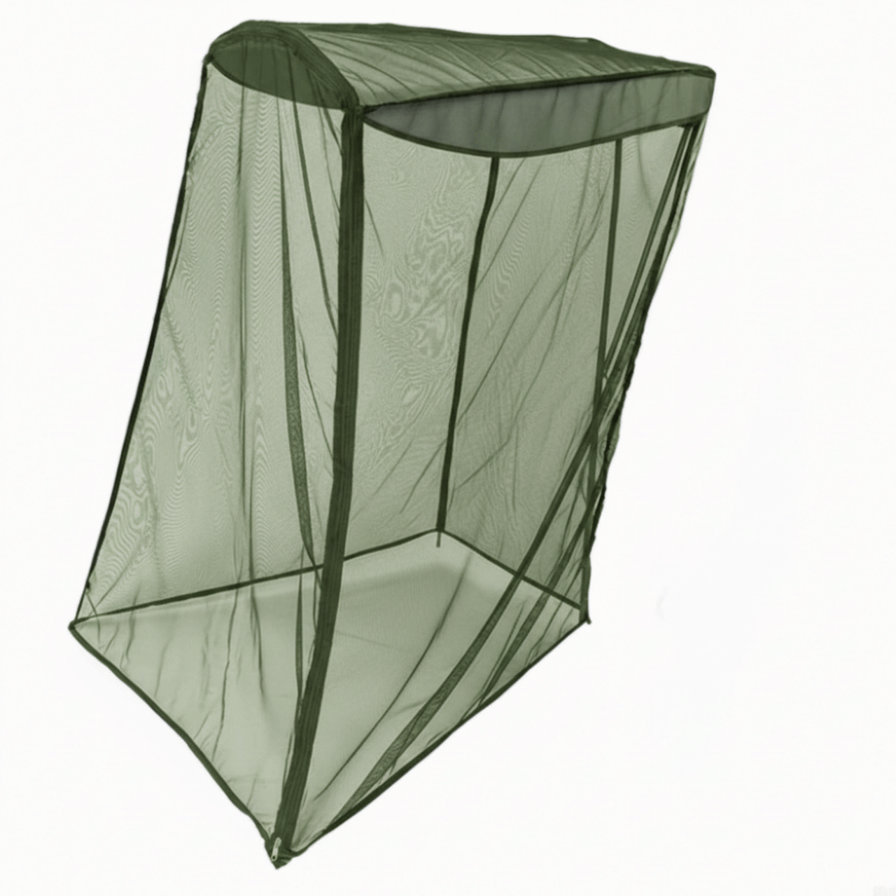 Portable Zipper Mosquito Net Cover For Camping Chairs And Outdoor Travel 8