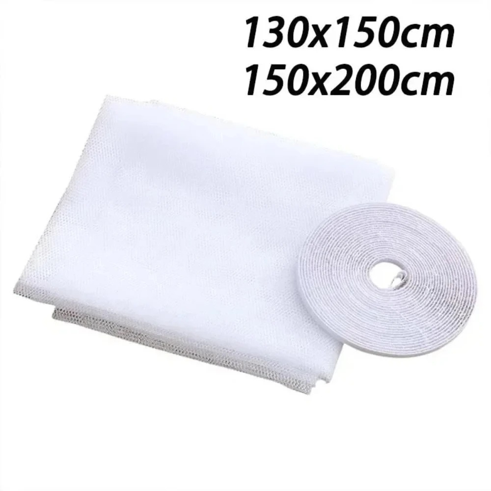 Self Adhesive Mosquito Window Net No Drill Insect Screen Mesh 5