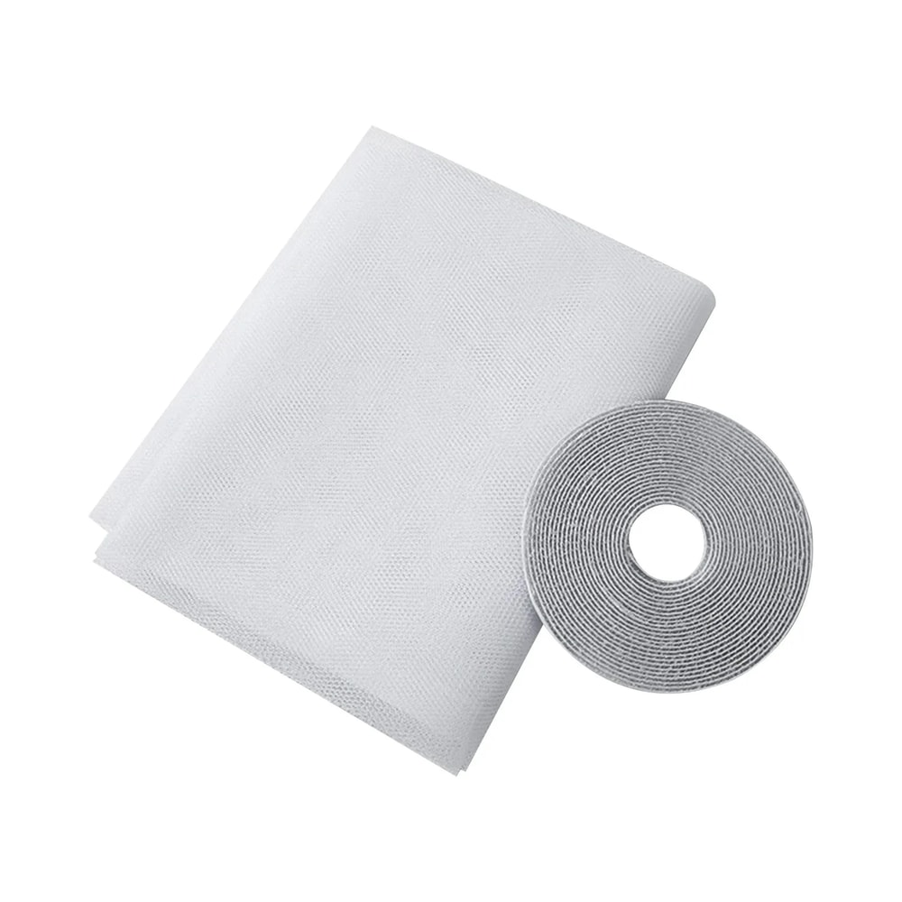Self Adhesive Mosquito Window Net No Drill Insect Screen Mesh 7