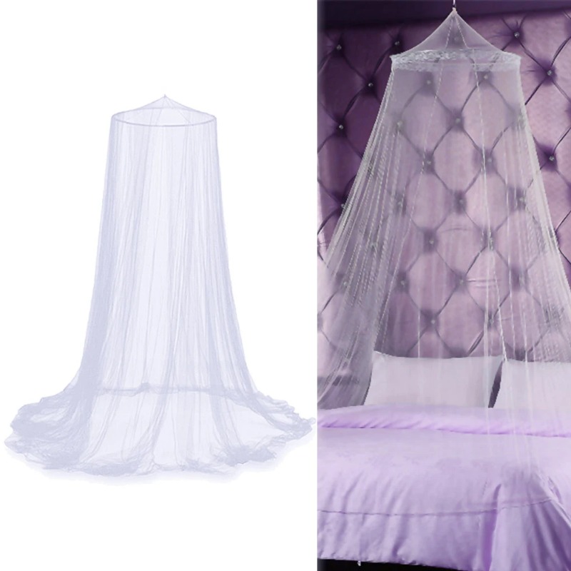 Large Dome Hanging Mosquito Net for Bed Canopy and Insect Protection