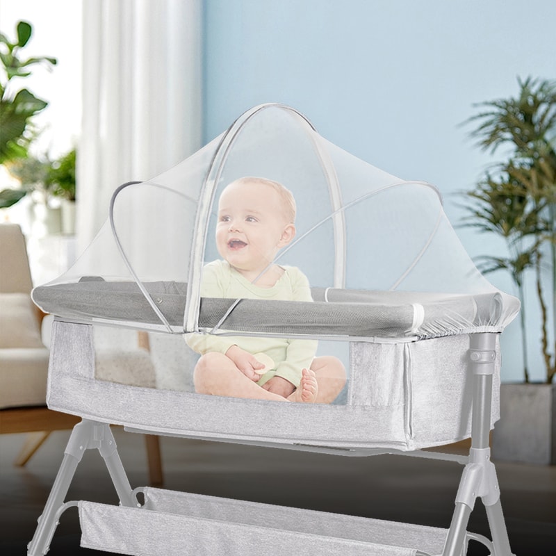 Baby Mosquito Net Tent Foldable Crib And Bassinet Bug Cover 3