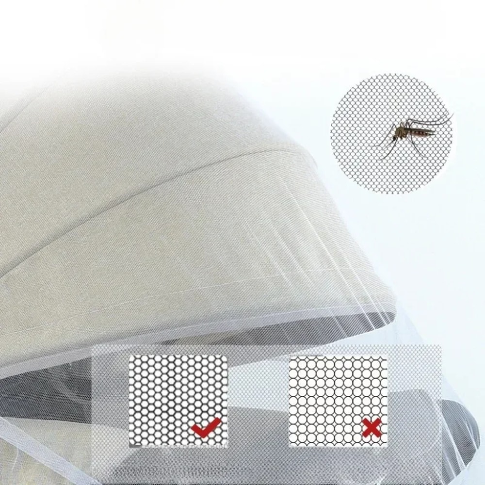 Baby Stroller Mosquito Net Washable Crib Mesh Cover 2