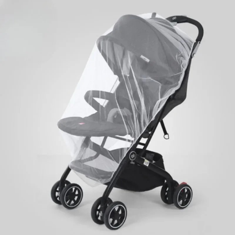 Baby Stroller Mosquito Net Washable Crib Mesh Cover 7
