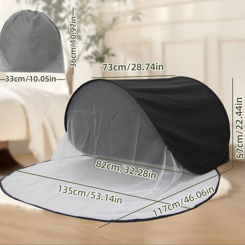 Portable Light Blocking Sleep Canopy Hood For Bed And Daytime Naps 1