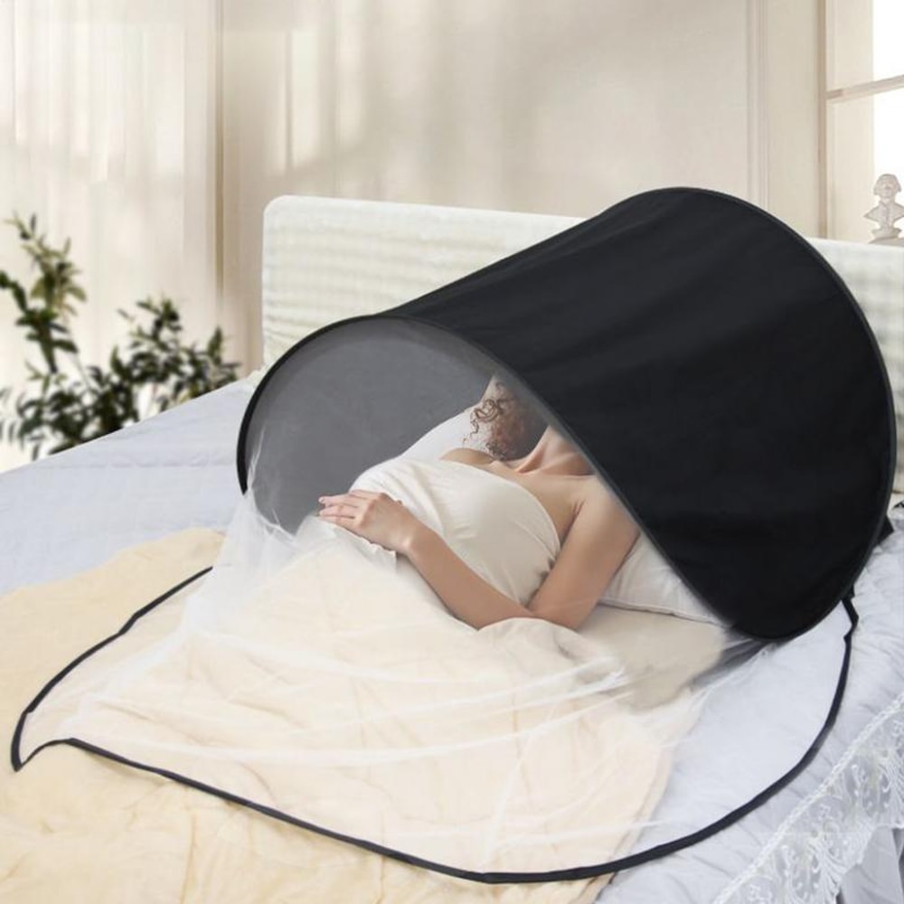 Portable Light Blocking Sleep Canopy Hood For Bed And Daytime Naps 4
