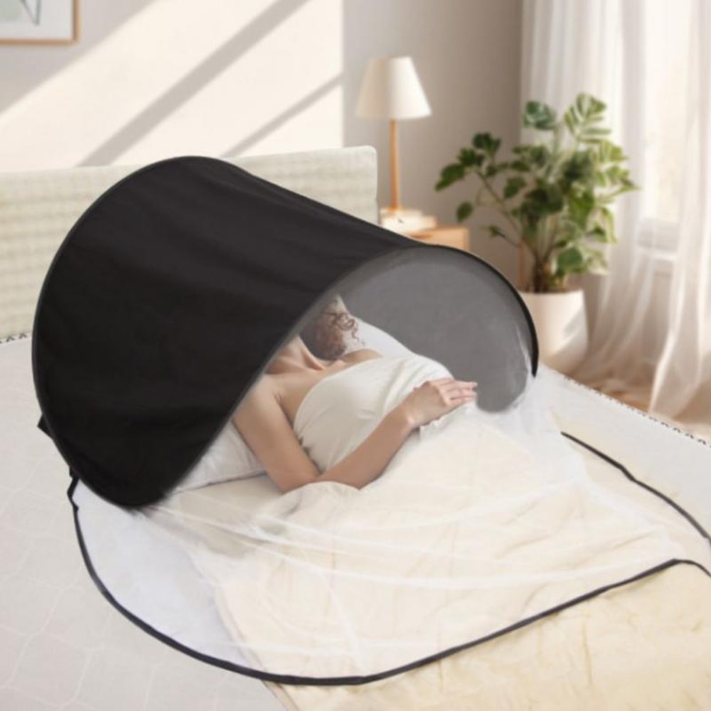 Portable Light Blocking Sleep Canopy Hood For Bed And Daytime Naps 5