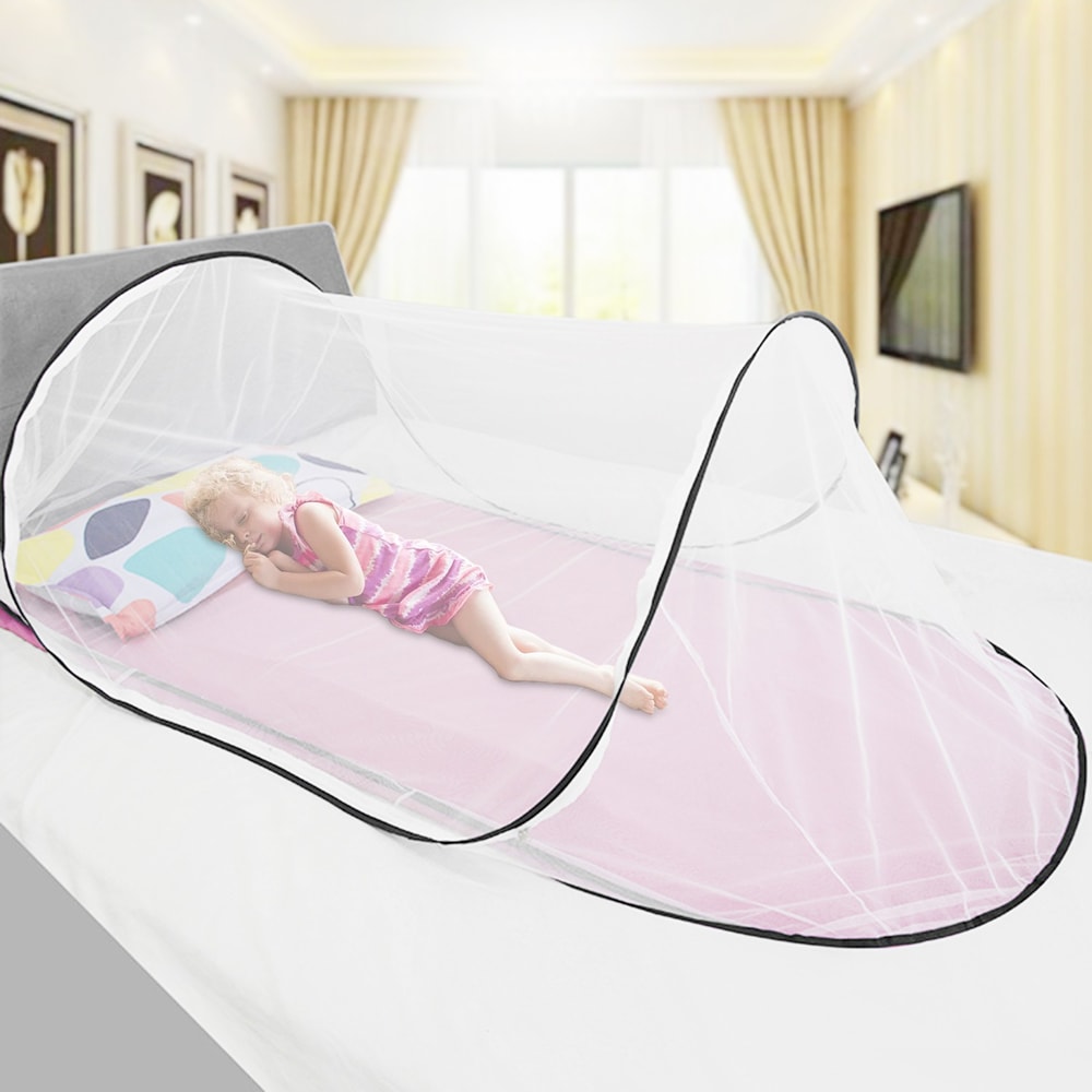 Mosquiito Net Bed Up Net Single Bed Foldable Portable Travel Net Easy Installation Foldable Travel 2