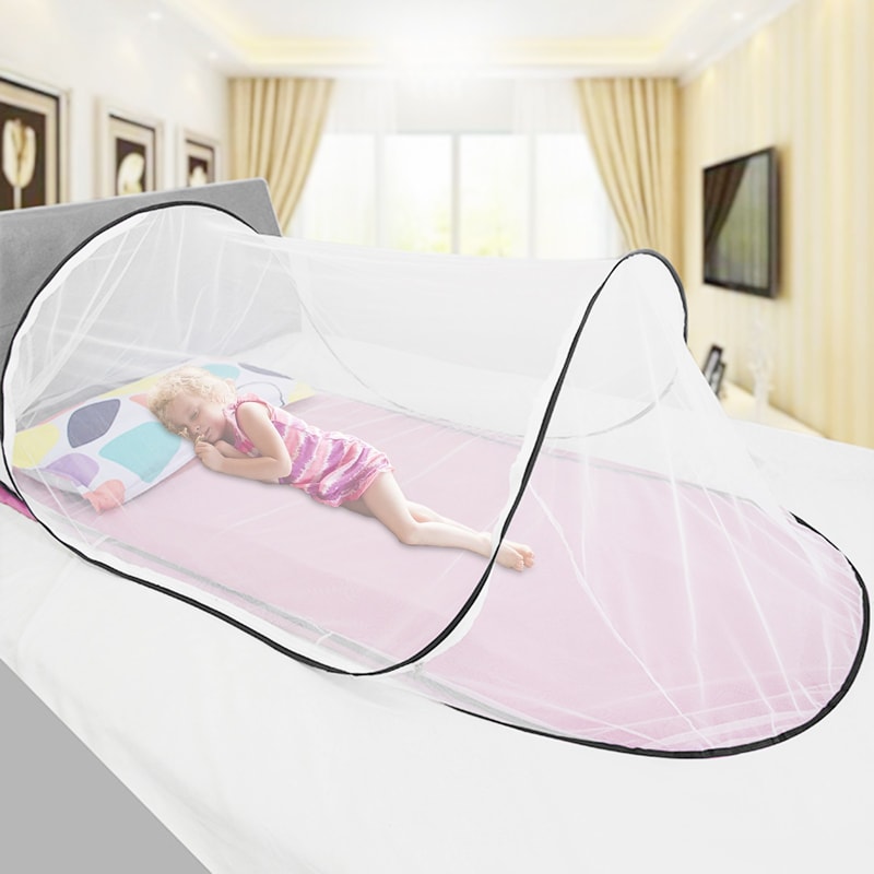 Mosquiito Net Bed Up Net Single Bed Foldable Portable Travel Net Easy Installation Foldable Travel 2