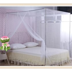 large portable mosquito net for camping travel and bed protection