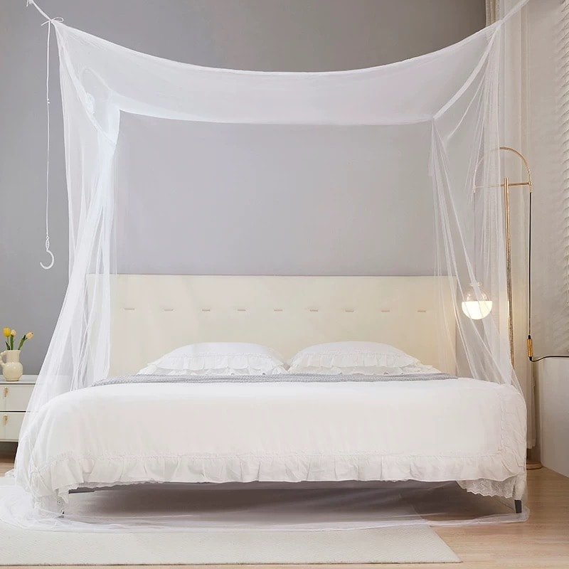 Outdoor Camping Mosquito Net Canopy with Storage Bag for Bed and Tent