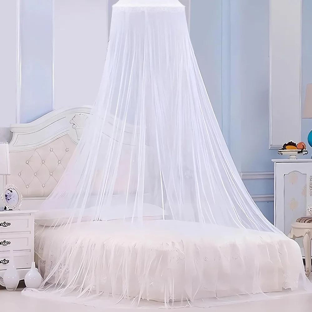 Mosquito Net Canopy Princess Dome Bed Canopy For Home And Camping 1
