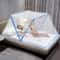 Portable Folding Mosquito Net for Bed Breathable Mesh Bed Canopy