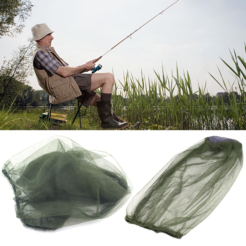 Outdoor Mosquito Head Net Hat For Fishing Camping Hiking 1