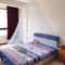 White Mosquito Net Bed Canopy with Zipper for Indoor and Outdoor Insect Protection
