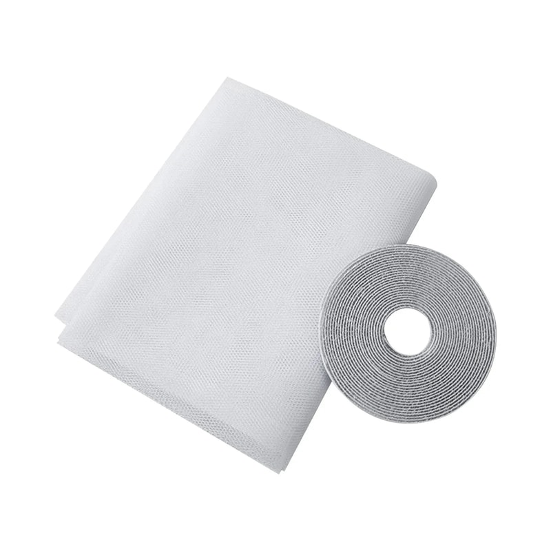 Self Adhesive Mosquito Net Window Screen No Drill Insect Mesh 7