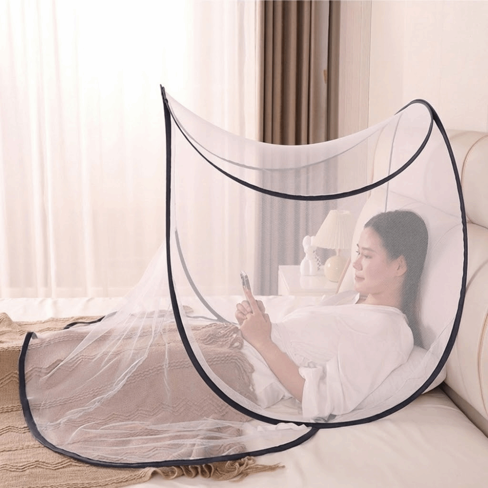 Foldable Mosquito Net Head Cover Breathable Bug Face Shield