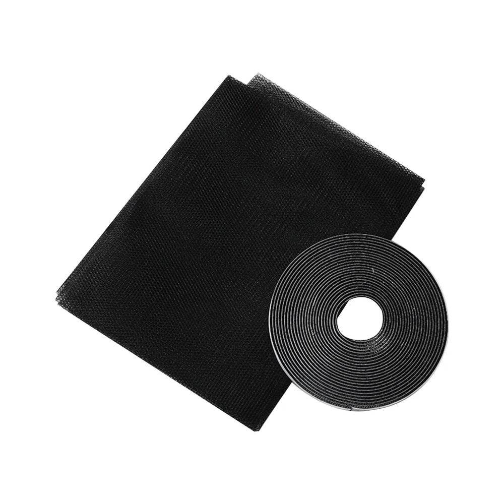 Self Adhesive Window Mosquito Net No Drilling Insect Screen Mesh 6