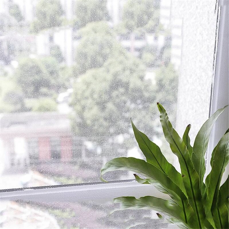 Self Adhesive Invisible Window Screen Anti Mosquito Insect Mesh for Summer
