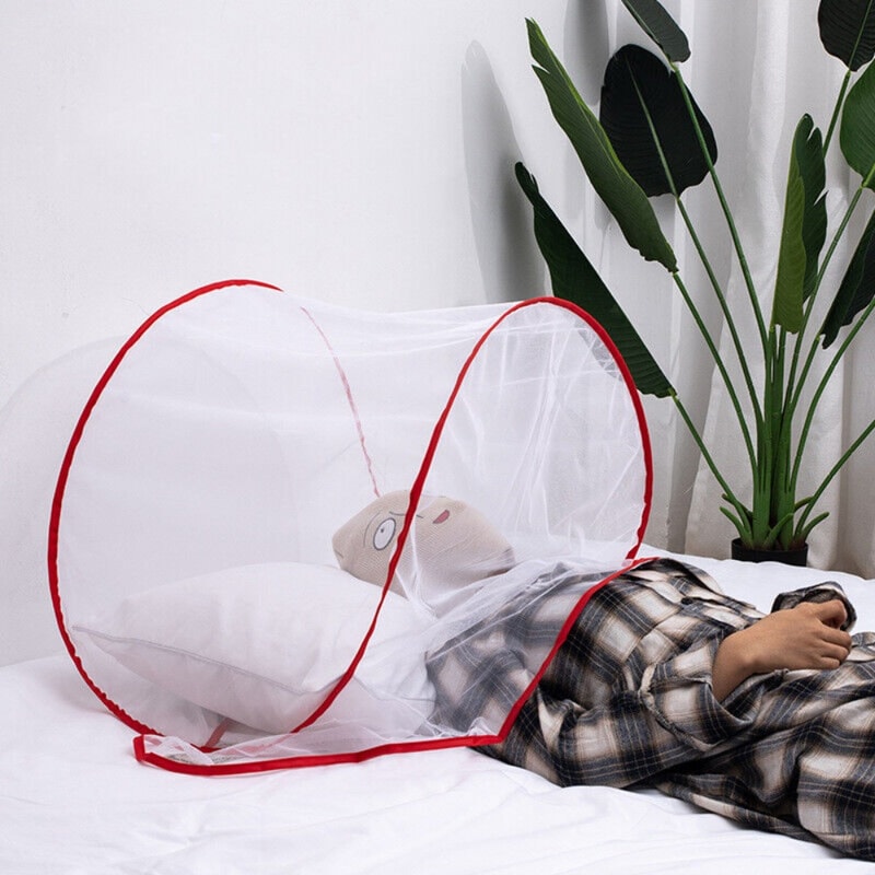 Mosquito Net Portable Folding Head And Face Insect Protection Cover 3
