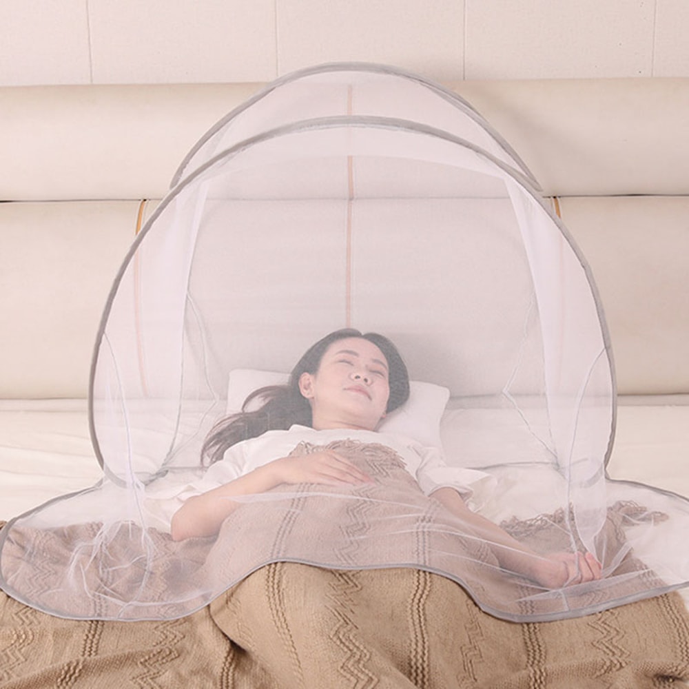 Portable Folding Mosquito Net Tent For Camping Travel And Outdoor Rest 2