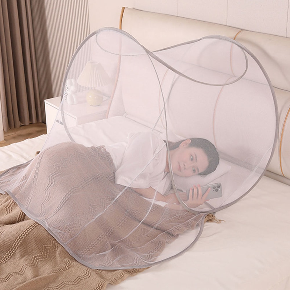 Portable Folding Mosquito Net Tent For Camping Travel And Outdoor Rest 3