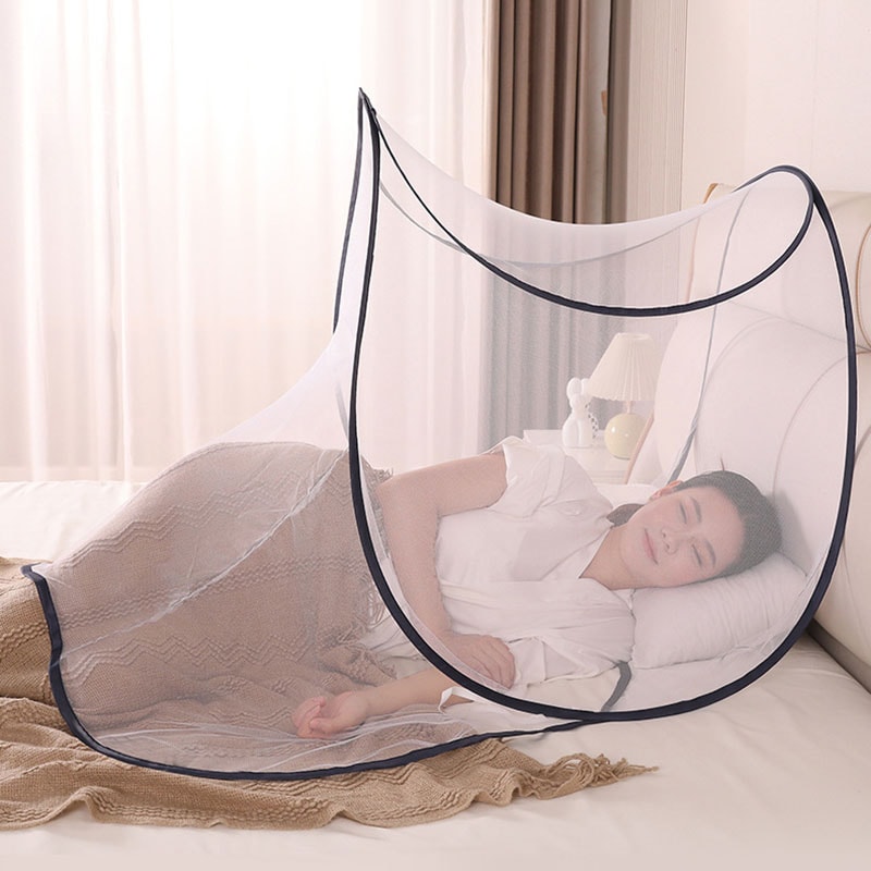 Portable Folding Mosquito Net Tent For Camping Travel And Outdoor Rest 5
